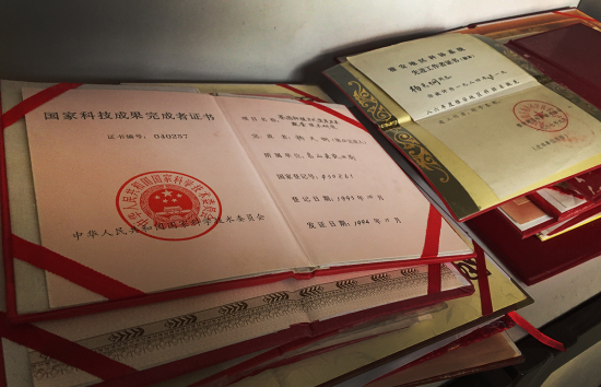 著名茶叶专家杨天炯所得荣誉